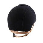 Cromo 2.0 Black Velvet / Swarovski Chrome Frame / Beige Chinstrap / Polo Visor - back