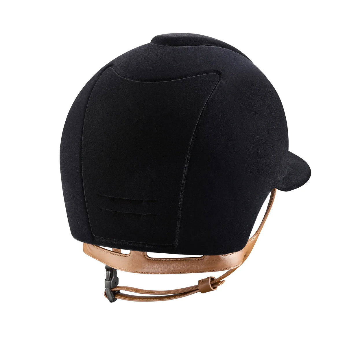 Cromo 2.0 Black Velvet / Beige Chinstrap / Polo Visor - back