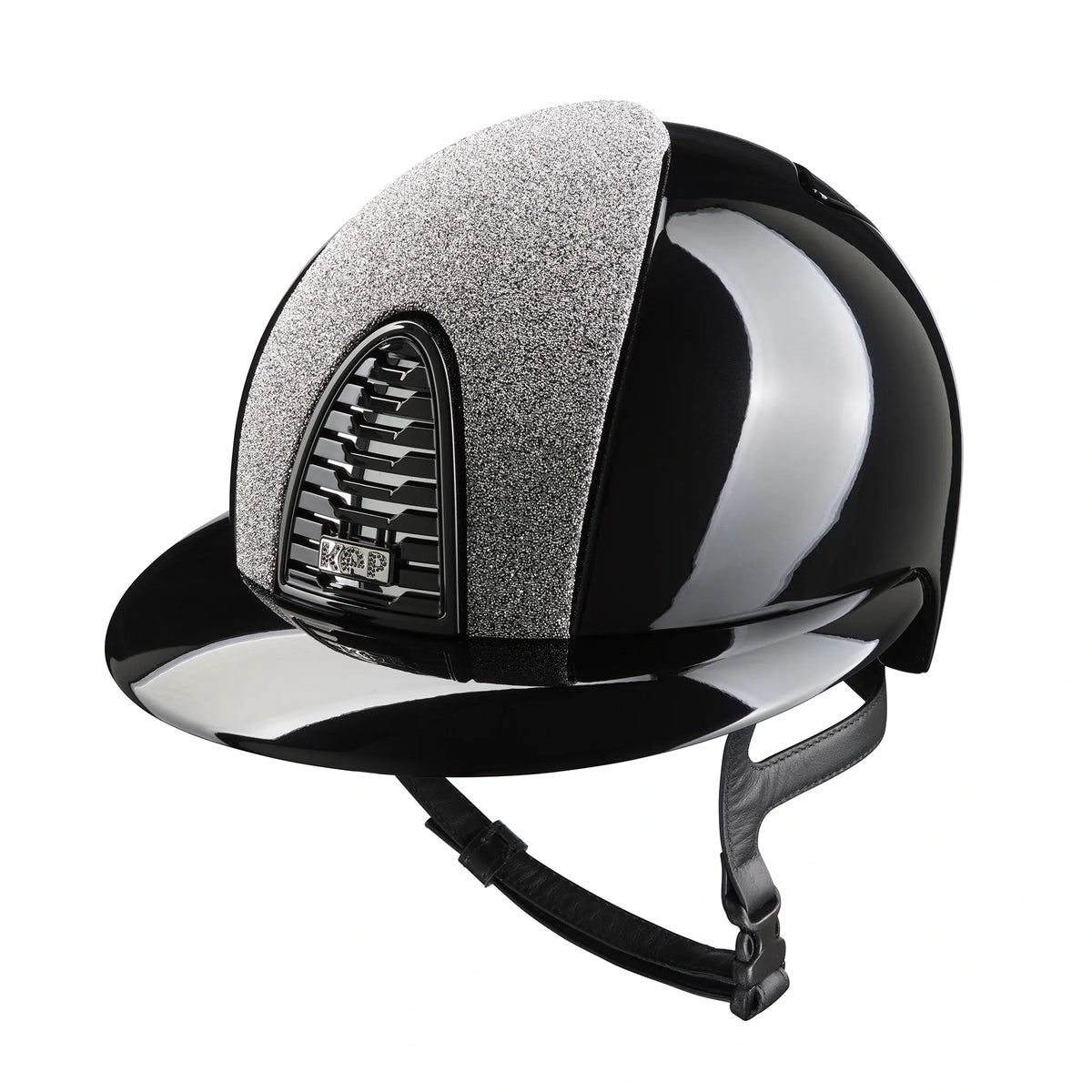 Cromo 2.0 Polish Black / Vanity Silver / Polo Visor - front