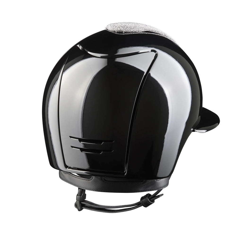Cromo 2.0 Polish Black / Vanity Silver / Polo Visor - back