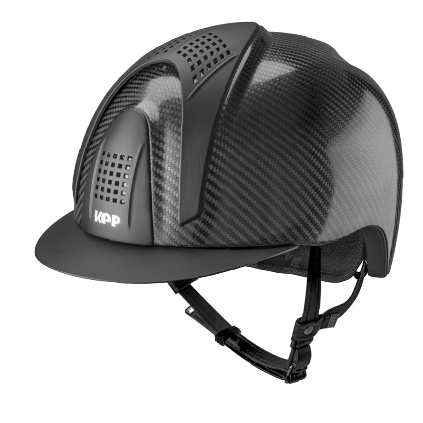 E-Light Carbon Shine / 3 Black Matt Inserts - front