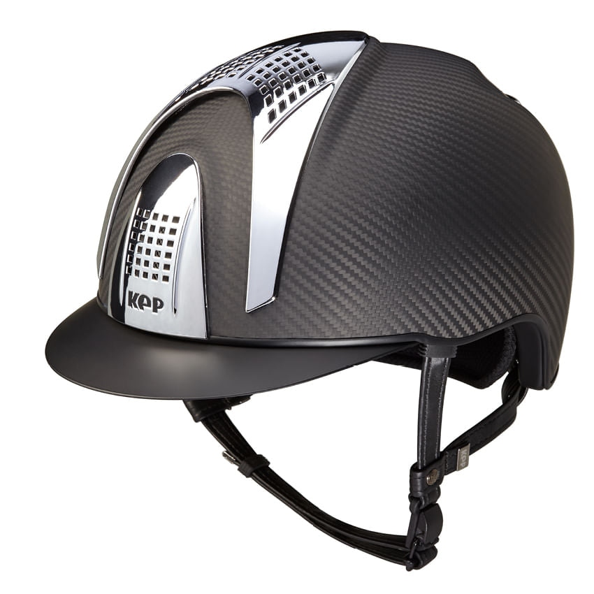 E-Light Carbon Matt Black / 3 Silver Inserts - front