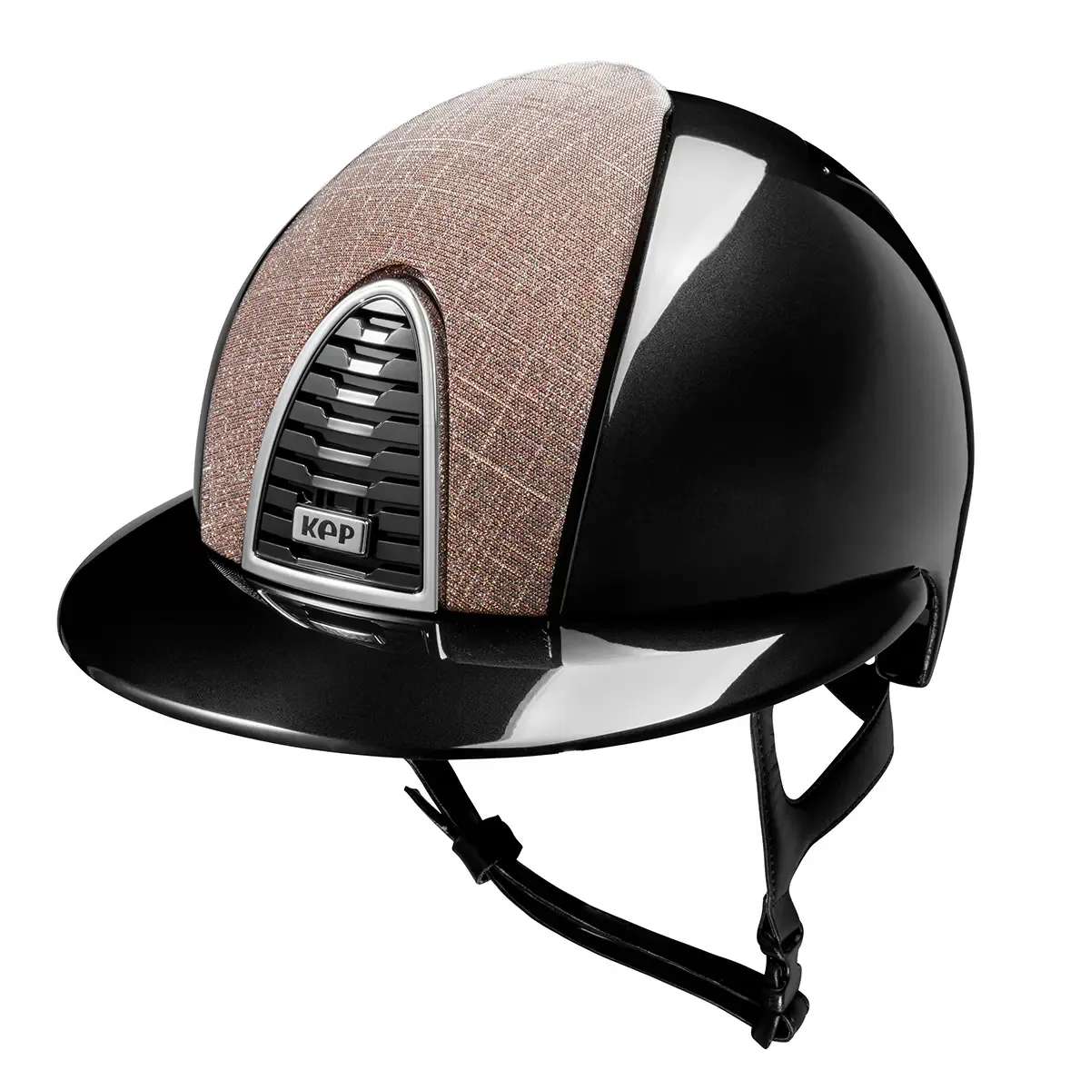 Cromo 2.0 Shine Black / Galassia Pink / Polo Visor - front