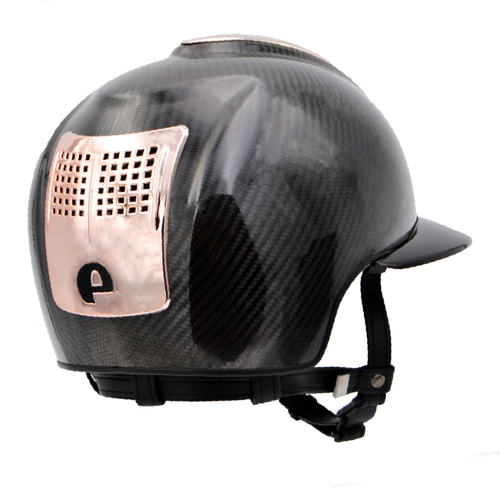 E-Light Carbon Shine Black / 3 Rose Gold Inserts - back