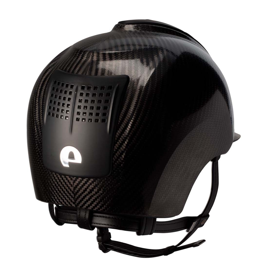 E-Light Carbon Shine / 3 Black Matt Inserts - back