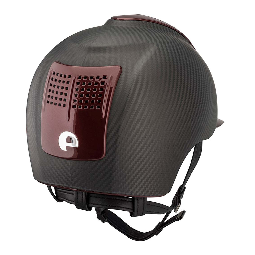 E-Light Carbon Matt / 3 Bordeaux Inserts - back