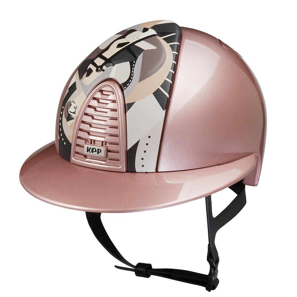 Cromo 2.0 Diamond Pink / Pegasus Leather Front / Polo Visor - front