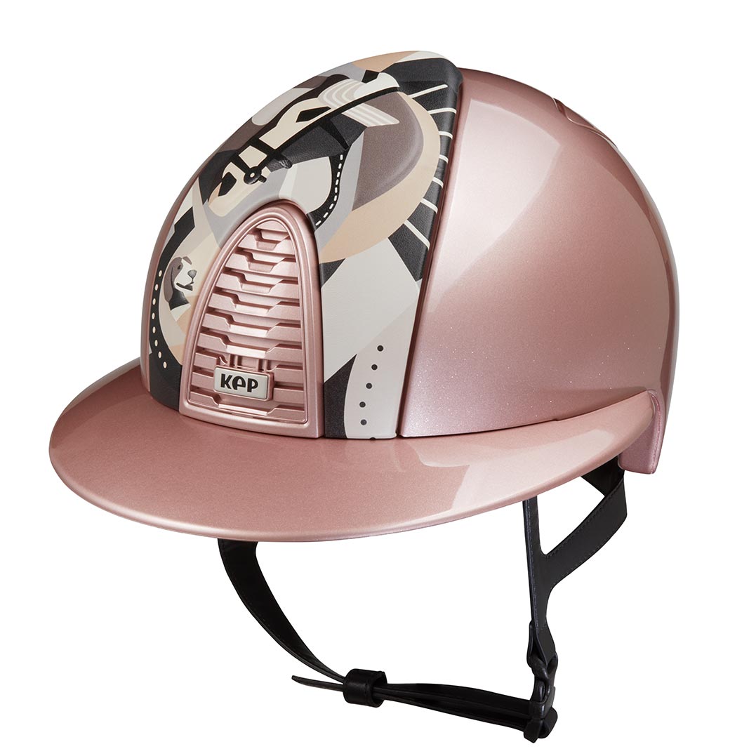 Cromo 2.0 Diamond Pink / Pegasus Leather Front / Polo Visor - front