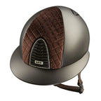 Cromo 2.0 Textile Brown / Milano Velvet Shining Brown / Polo Visor - front