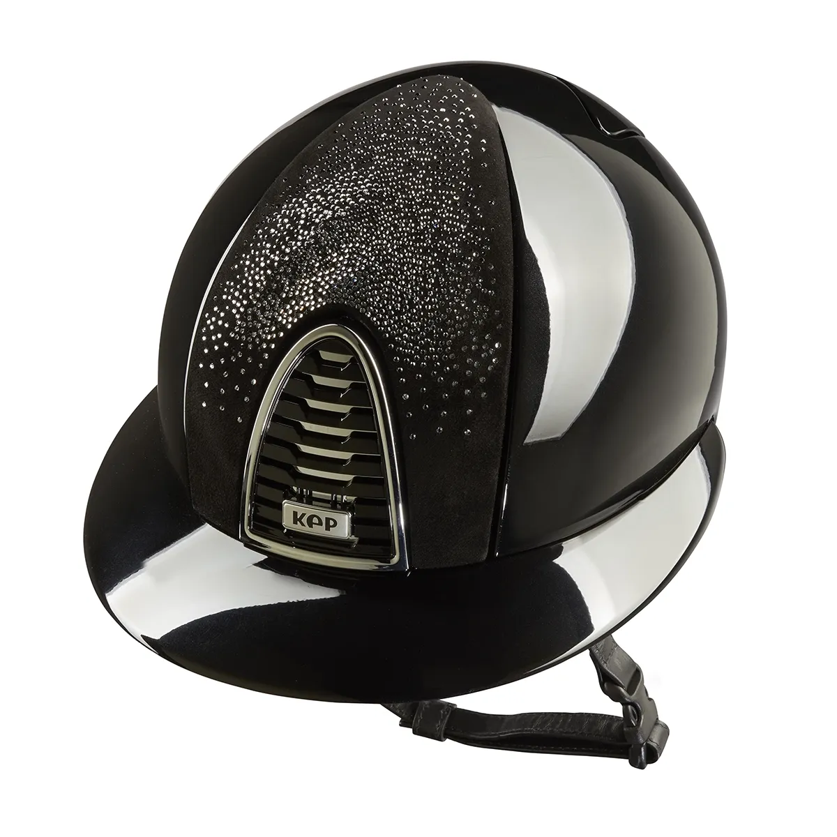 Cromo 2.0 Polish Black / Nebula Black-Silver / Polo Visor - front