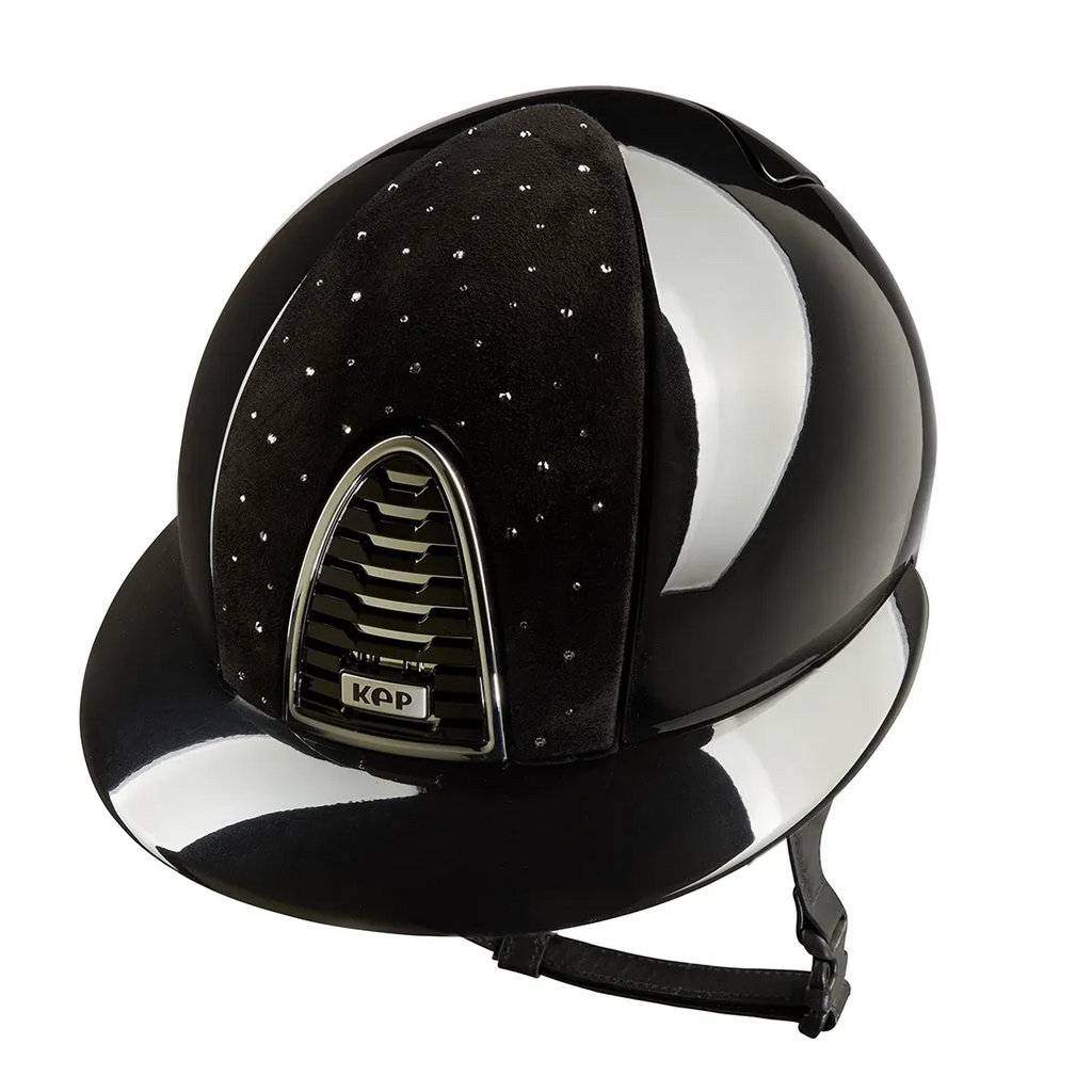 Cromo 2.0 Polish Black / Goccia Front Black / Polo Visor - front