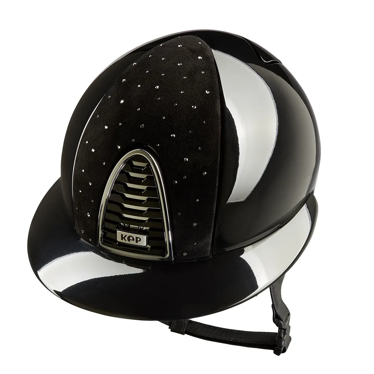 Cromo 2.0 Polish Black / Goccia Front Black / Polo Visor - front