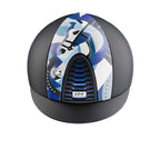 Cromo 2.0 Textile Black / Pegasus Leather Front Blue - back