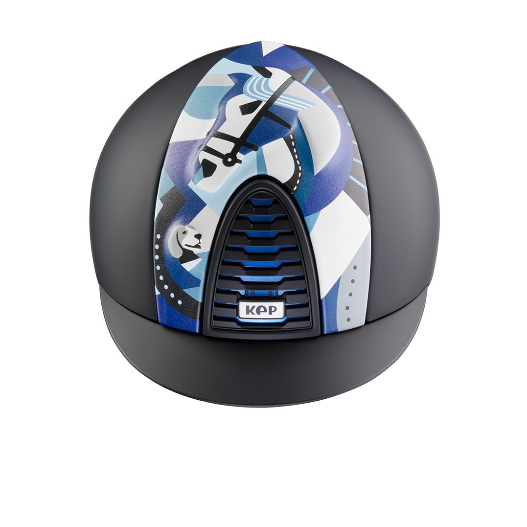 Cromo 2.0 Textile Black / Pegasus Leather Front Blue - back