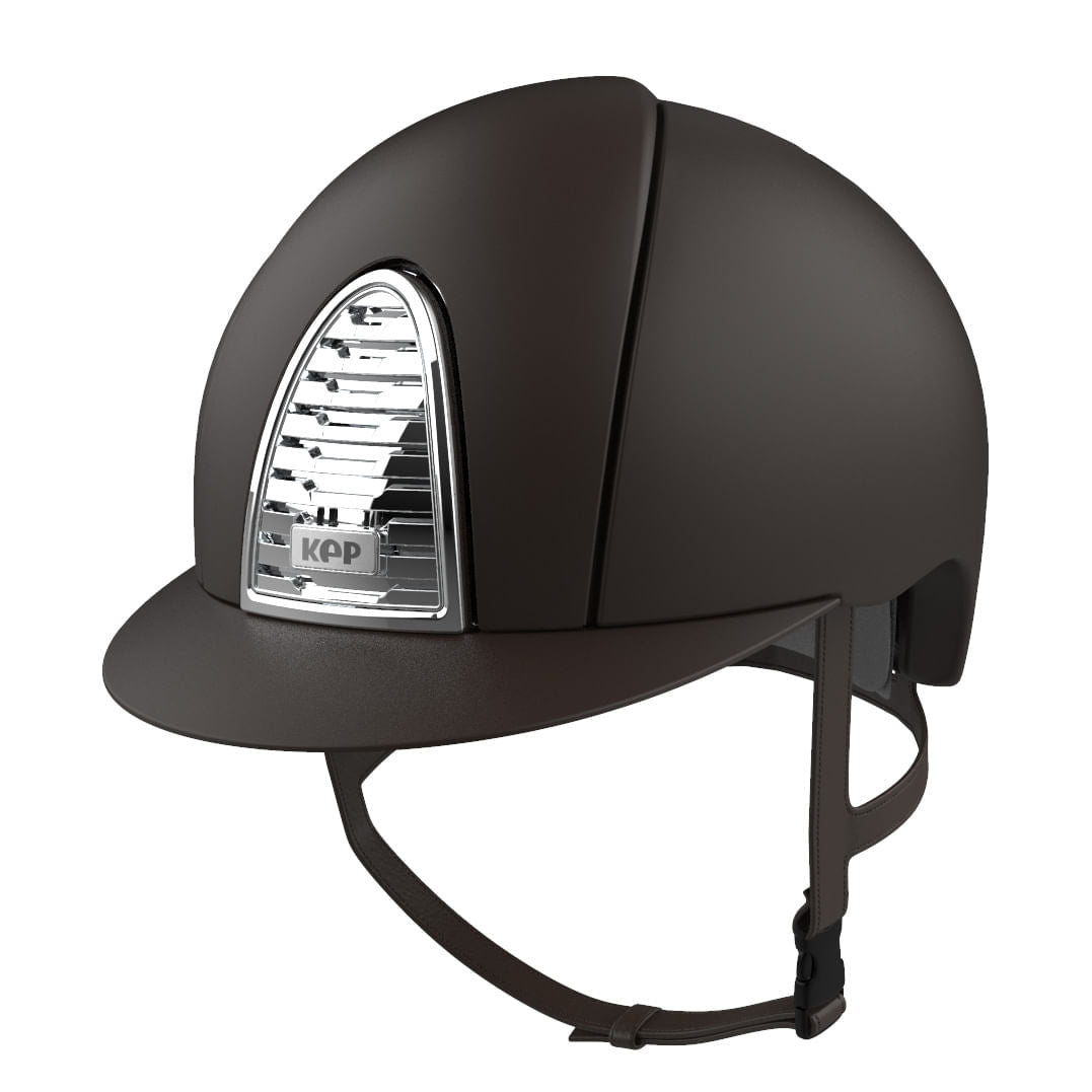 Cromo 2.0 Textile Brown / Chrome Air Vent - front