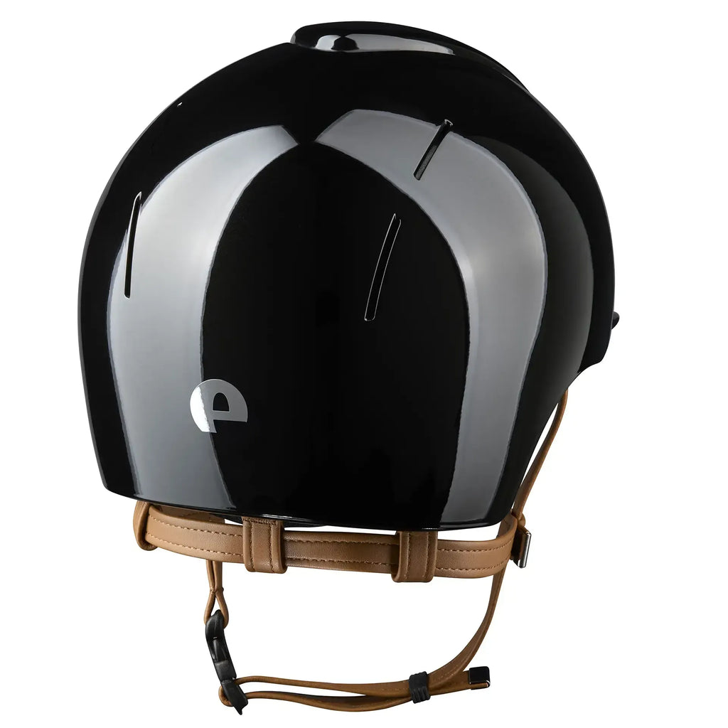 Smart Nova / Polish Black / Beige Chinstrap - back