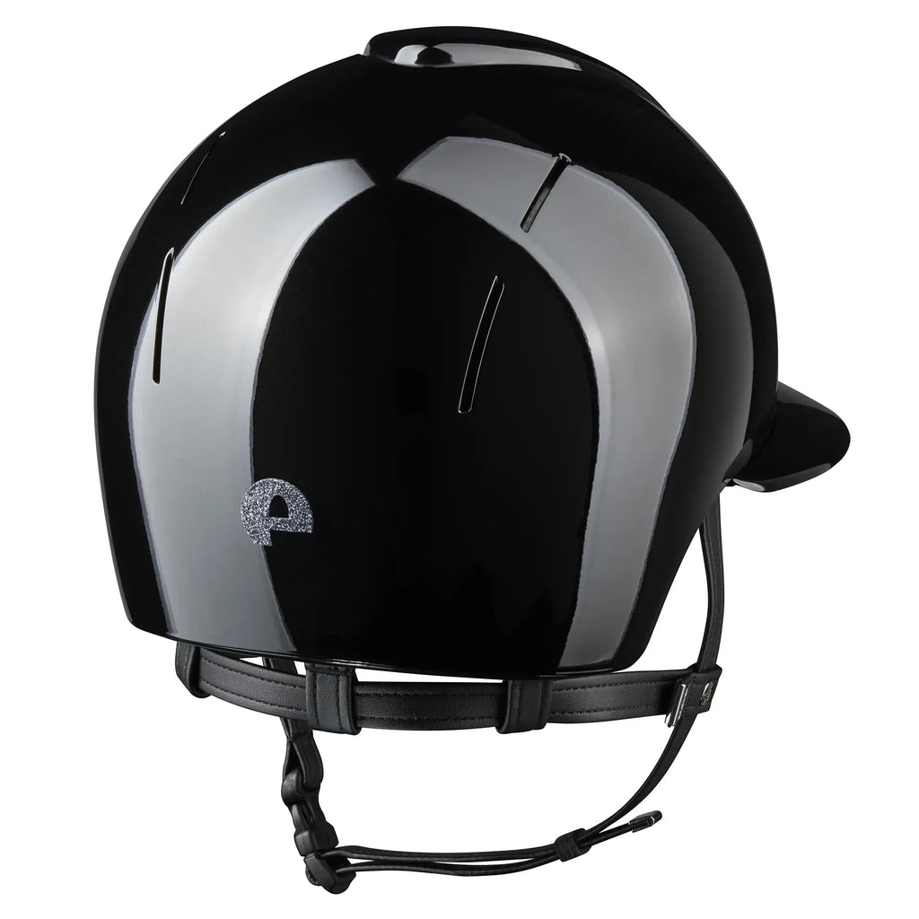 Smart Nova / Polish Black / Polo Visor / Star Silver - back