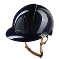 Smart Nova / Polish Blue / Beige Chinstrap / Polo Visor / Star Blue - front