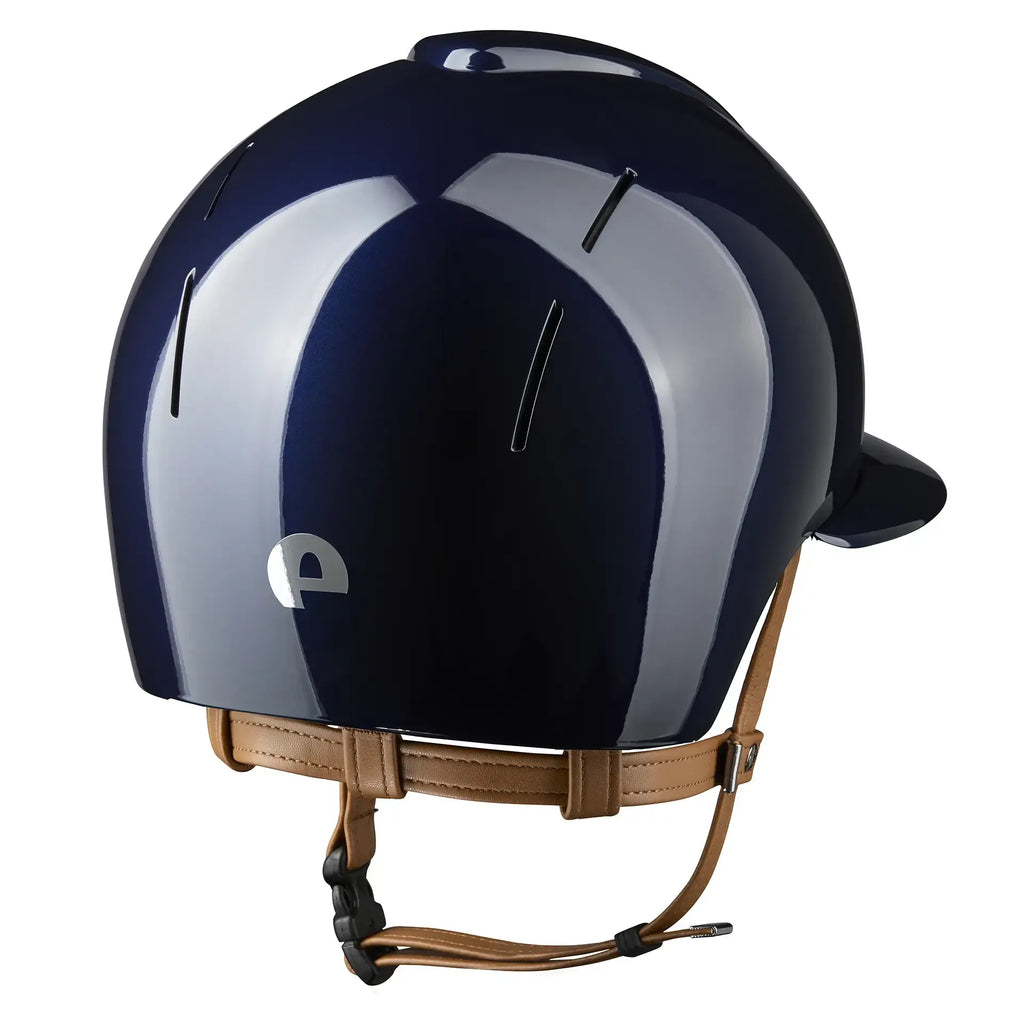 Smart Nova / Polish Blue / Beige Chinstrap / Polo Visor - back