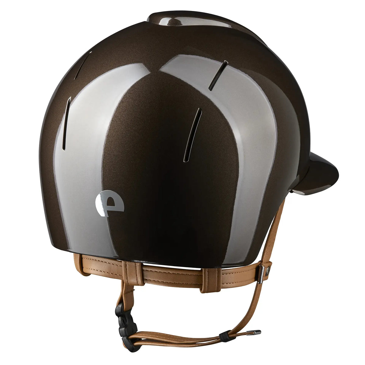 Smart Nova / Polish Brown / Beige Chinstrap / Polo Visor - back