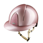 Smart Nova / Polish Pink / Cream Chinstrap / Polo Visor / Star Pink - front