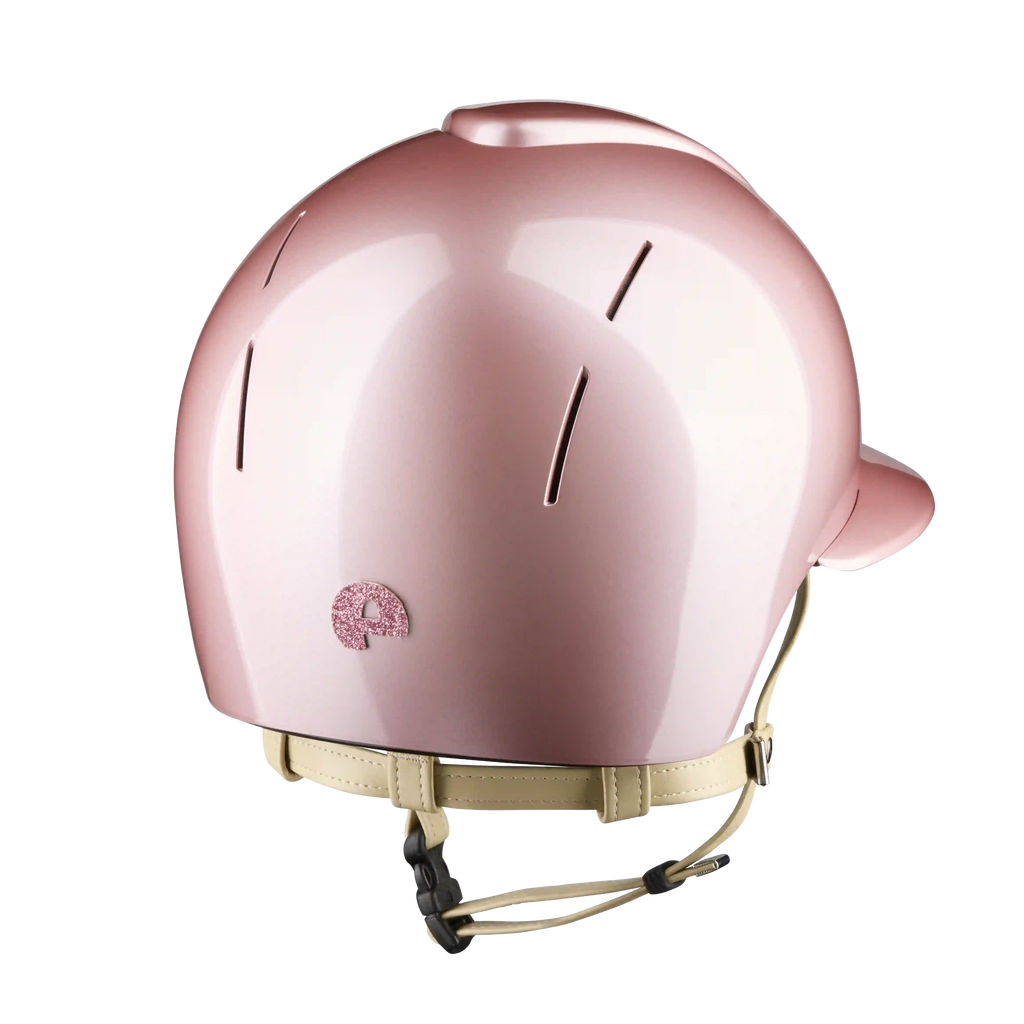 Smart Nova / Polish Pink / Cream Chinstrap / Polo Visor / Star Pink - back