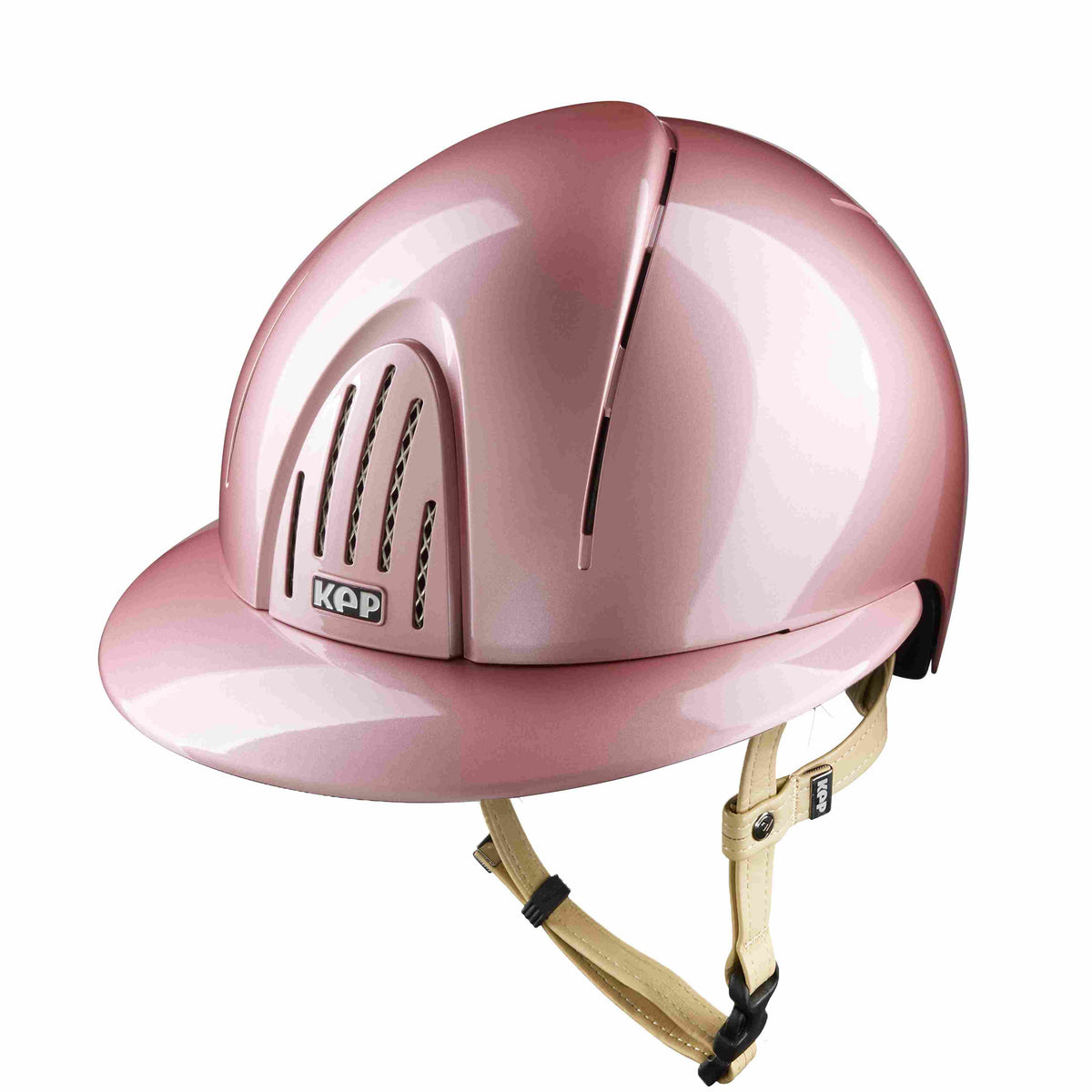 Smart Nova / Polish Pink / Cream Chinstrap / Polo Visor - front