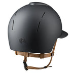 Smart Nova / Textile Black / Beige Chinstrap / Polo Visor / Star Black - back
