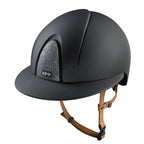 Smart Nova / Textile Black / Beige Chinstrap / Polo Visor / Star Silver - front