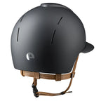 Smart Nova / Textile Black / Beige Chinstrap / Polo Visor - back