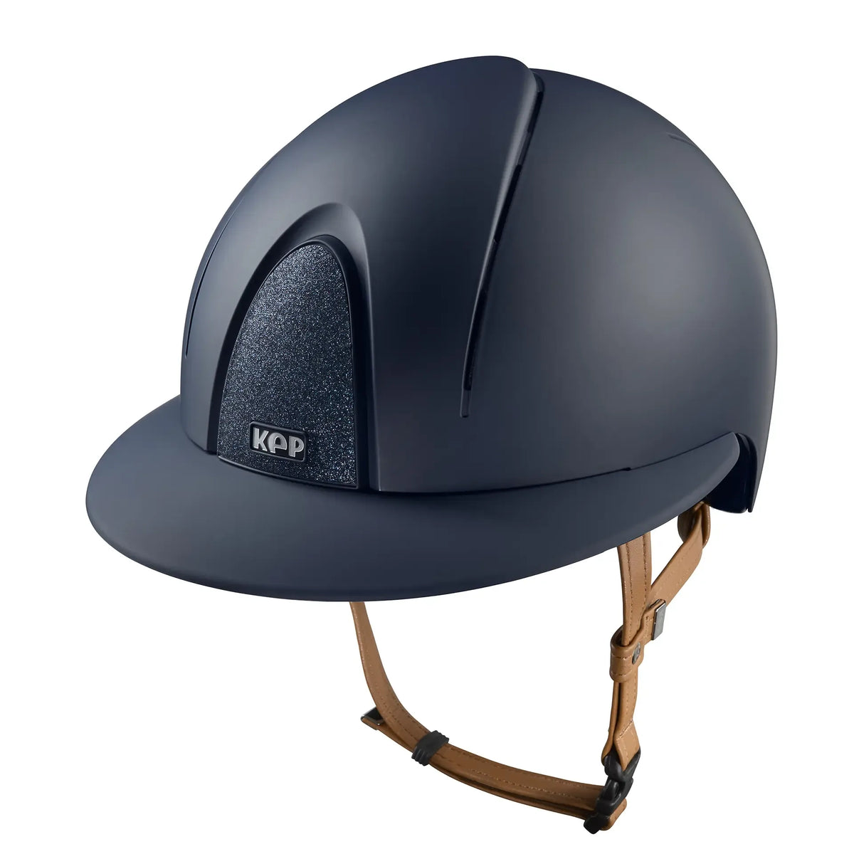 Smart Nova / Textile Blue / Beige Chinstrap / Polo Visor / Star Blue - front